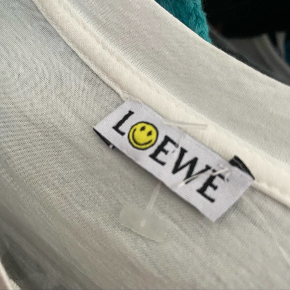 Loewe Paula’s Ibiza smiley face cotton long sleeve tee - Picture 2 of 6